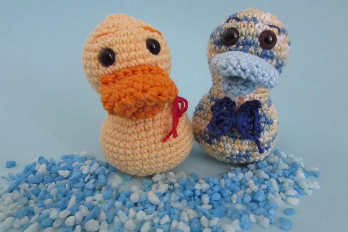 Häkelanleitung Schnatti Wuschel, die Ente