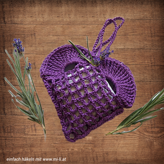 Lavendelherz / Duftherz / Geschenkherz