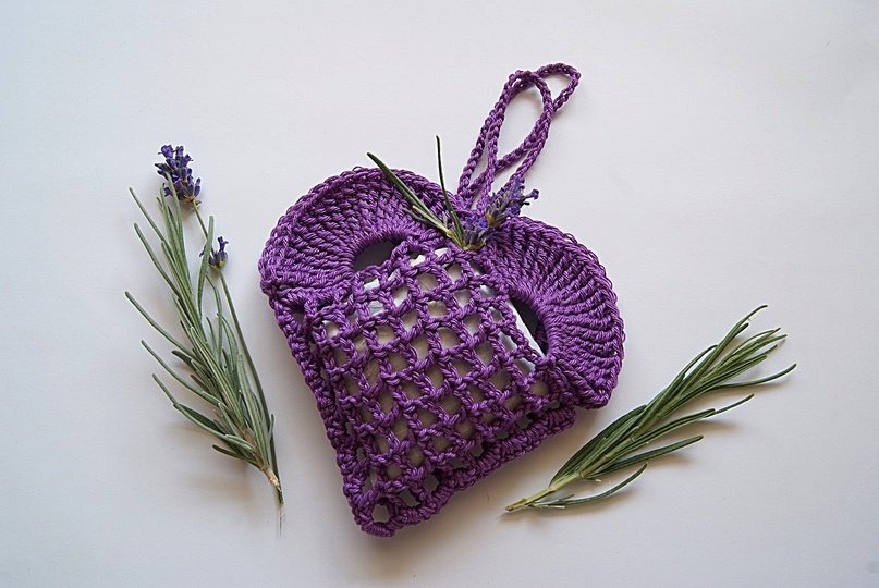 Lavendelherz / Duftherz / Geschenkherz