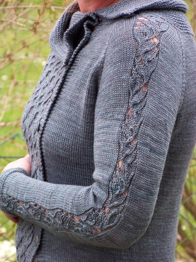 Strickanleitung Raglanjacke "Dawsons Cardigan"