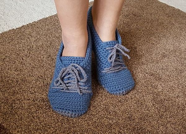 Crochet Pattern Trainers, Shoes Size Uk 3,5-7,5 Us 5,5-9,5 - Image 2