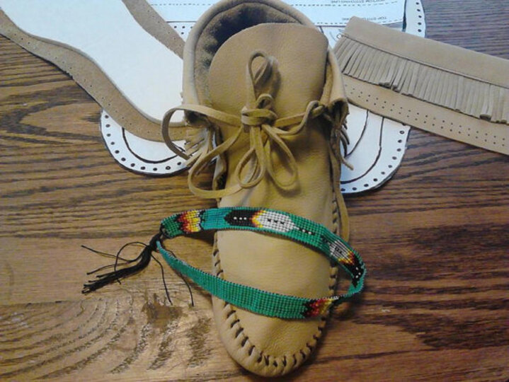 Size 11 Women's Moccasin Pattern-Ankle