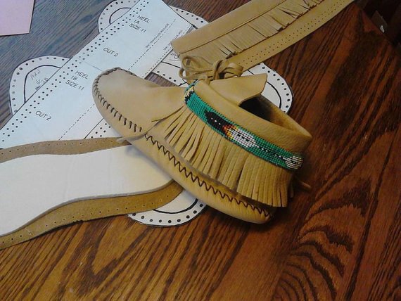 Size 6 Men Moccasin Pattern-Ankle