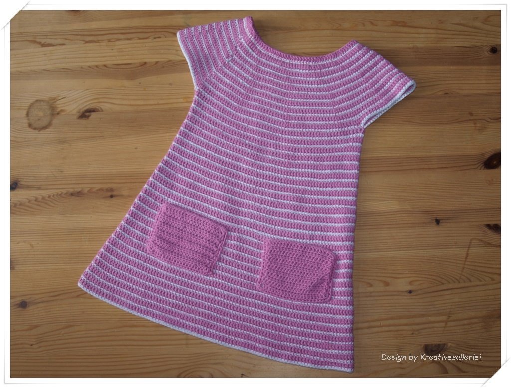 Kleid mit Streifen 86 - 140