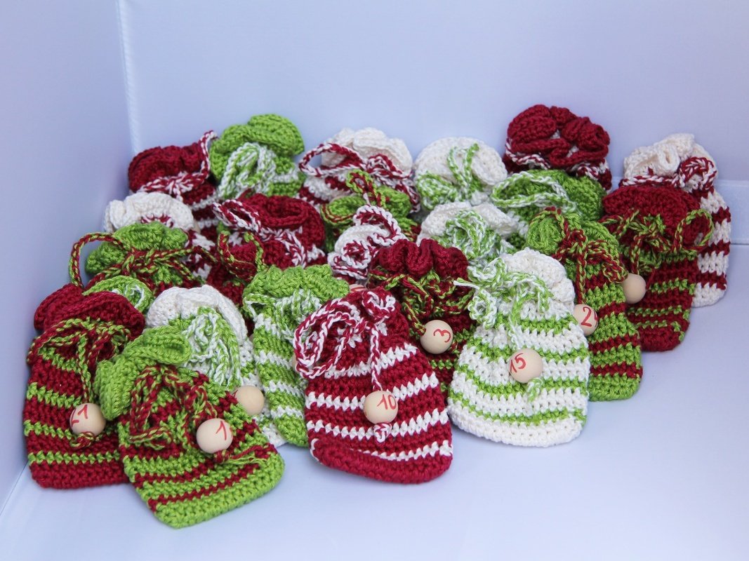 Adventskalender "Säckchen" häkeln - Bild 4
