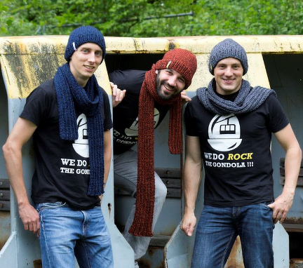 Strickmütze Basic mit Schal - Bild 4
