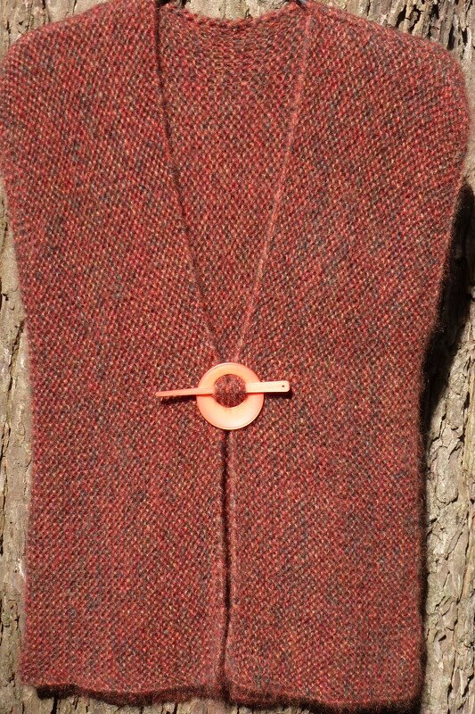 Kuschelweste gestrickt