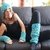 Winter-Set aus Haube, Stulpen und Legwarmers