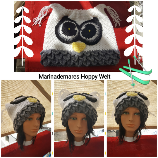 Schneeeulen Mütze Otto 