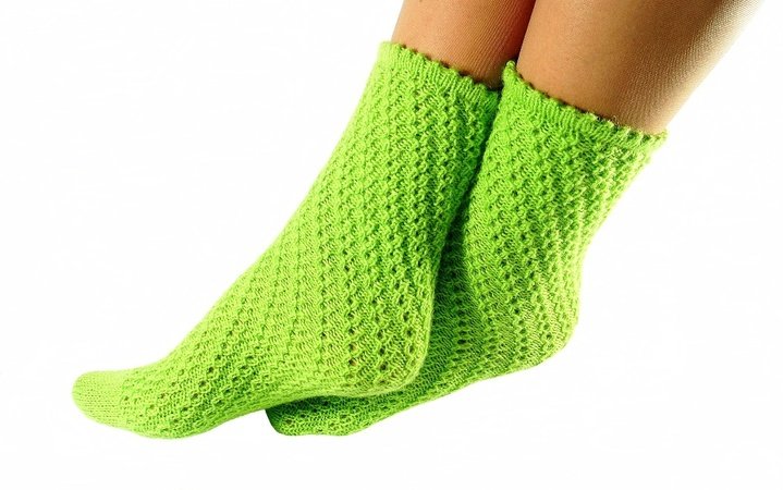 Socken Stricken Ohne Ferse Kettenmuster