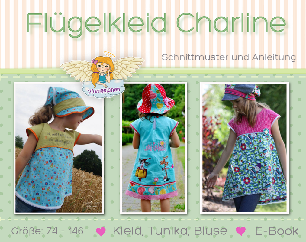 E-Book/Schnittmuster und Anleitung Flügelkleid Charline