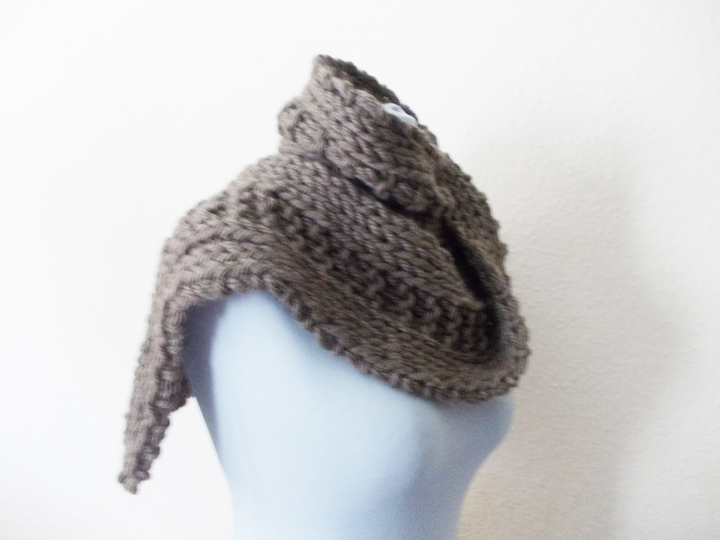 Strickschal, offener Loop, ca. 25 cm  x ca. 140 cm (Breite und Länge variiierbar), unisex, toll für Anfänger 