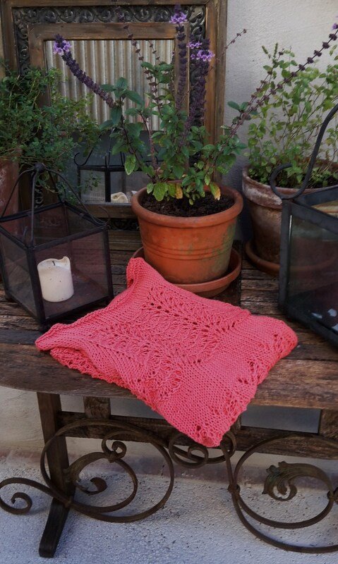 Stricktop im Mustermix Gr. 36/38