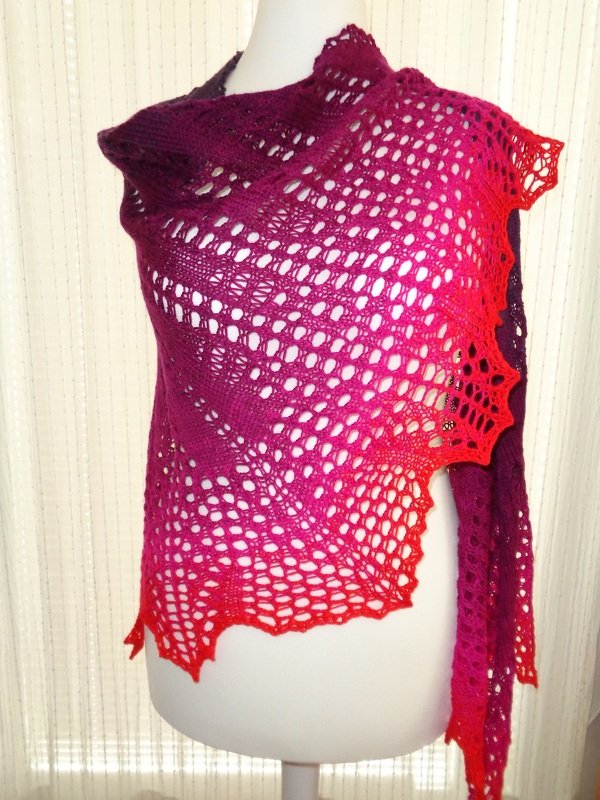 Strickanleitung Tuch "Silvestranimo" - Bild 8