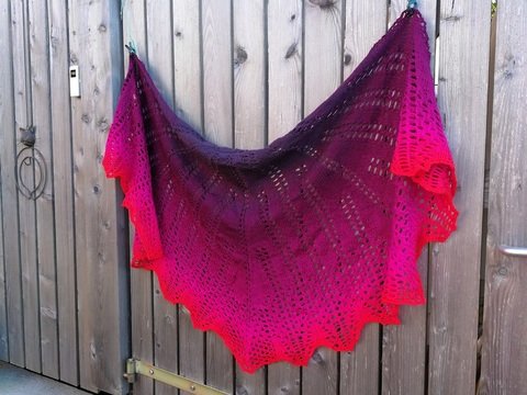 Strickanleitung Tuch "Silvestranimo"