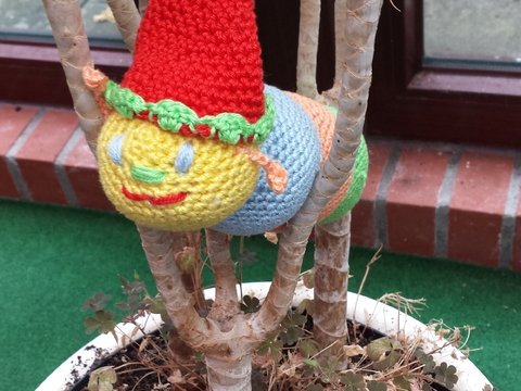 Anleitung kleine Raupe Florentine