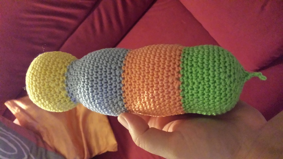 Anleitung kleine Raupe Florentine