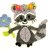 Raccoon Crochet Applique Pattern