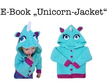 E-Book "Unicorn-Jacket" size newborn up to age 8 years