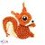 Squirrel #2 Crochet Applique Pattern