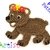 Bear Crochet Applique Pattern