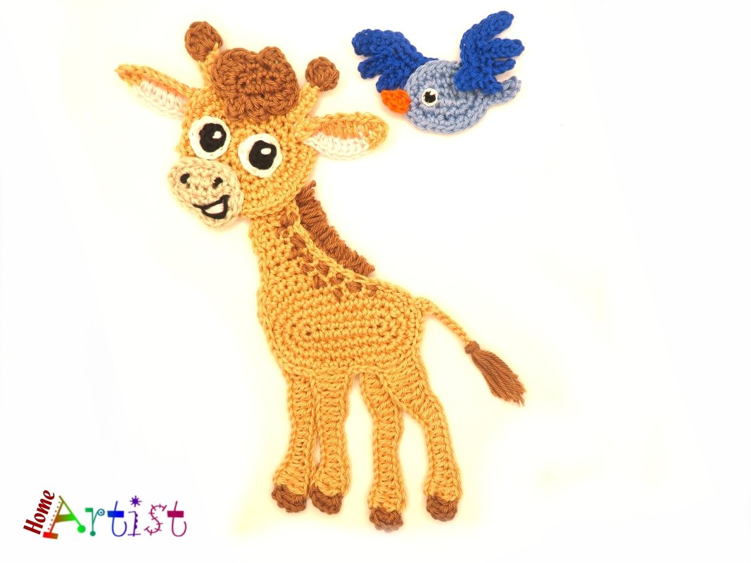 Giraffe Crochet Applique Pattern - Image 2