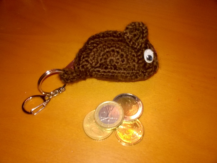 Häkelanleitung für eine Groschenmaus - einfach - schnell- verschenkbar und Retro :-)