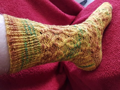 Socken Herbststimmung