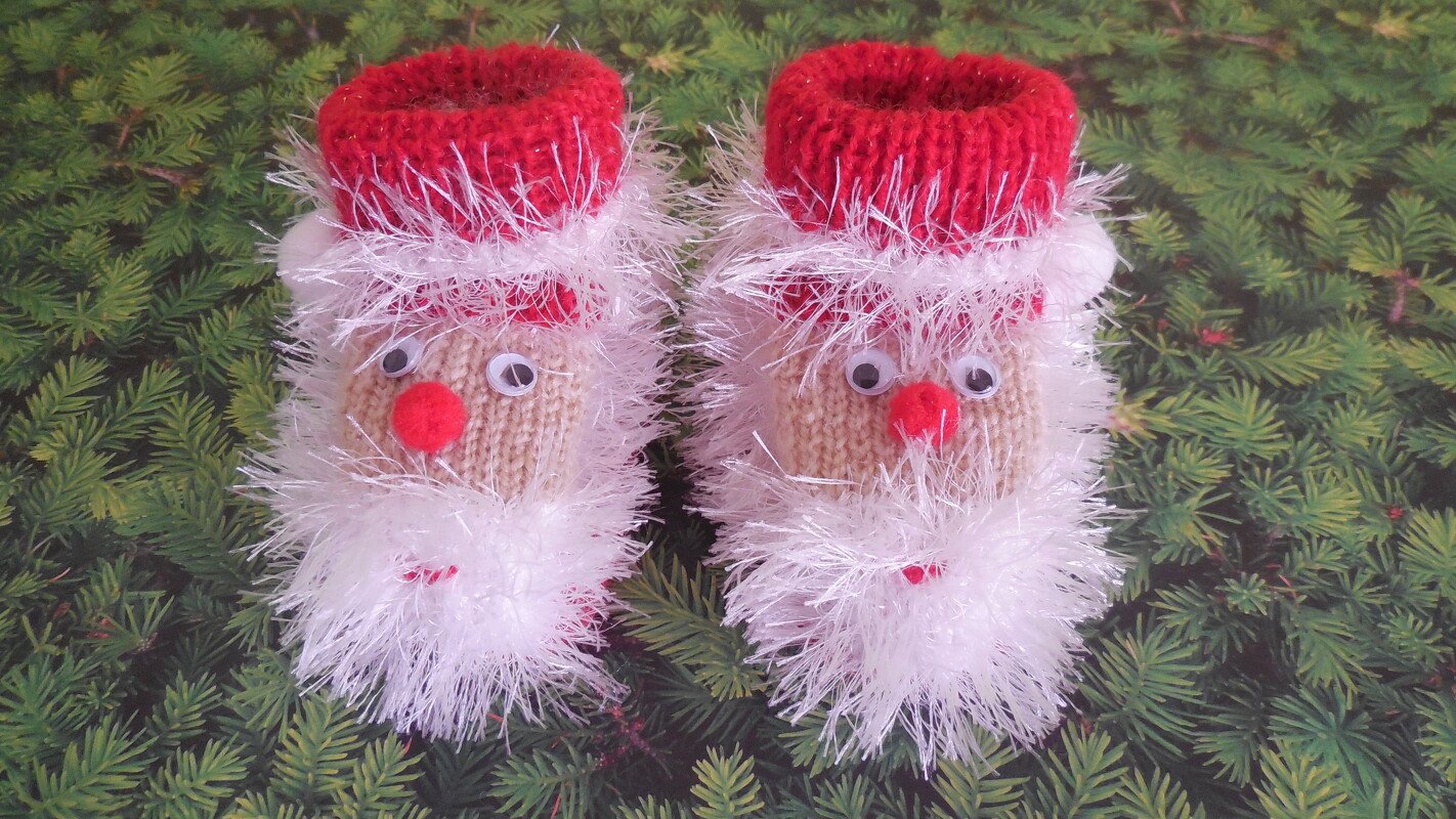 Strickanleitung - Babyschuhe - Nikolausschühchen