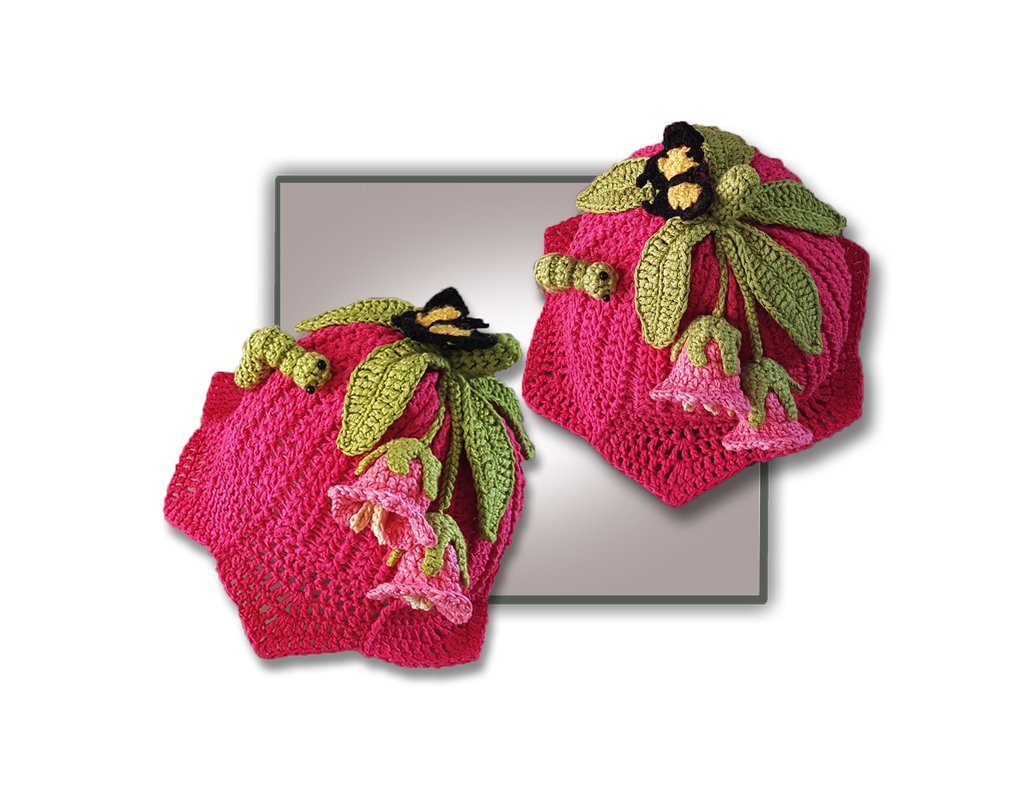 Pink Lily Hat (Birth to Teen plus)