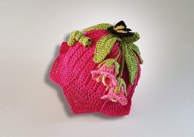 Pink Lily Hat (Birth to Teen plus)