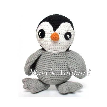 Caesar Baby Penguin The Ami - Amigurumi Crochet Pattern