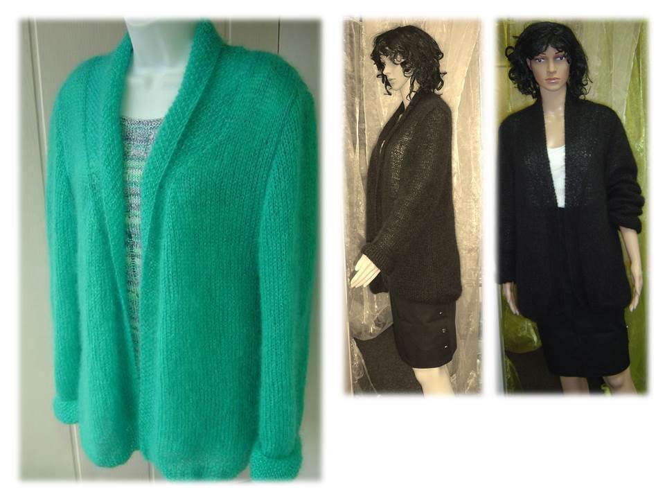 Cardigan/Strickjacke Gita - Gr. 36 bis 42 One Size