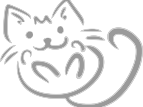 kleines Kätzchen Maschinenstickmuster verschiedene Formate, ca. 7cm x 5,5cm