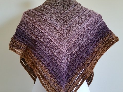 Drachenschild Häkeltuch