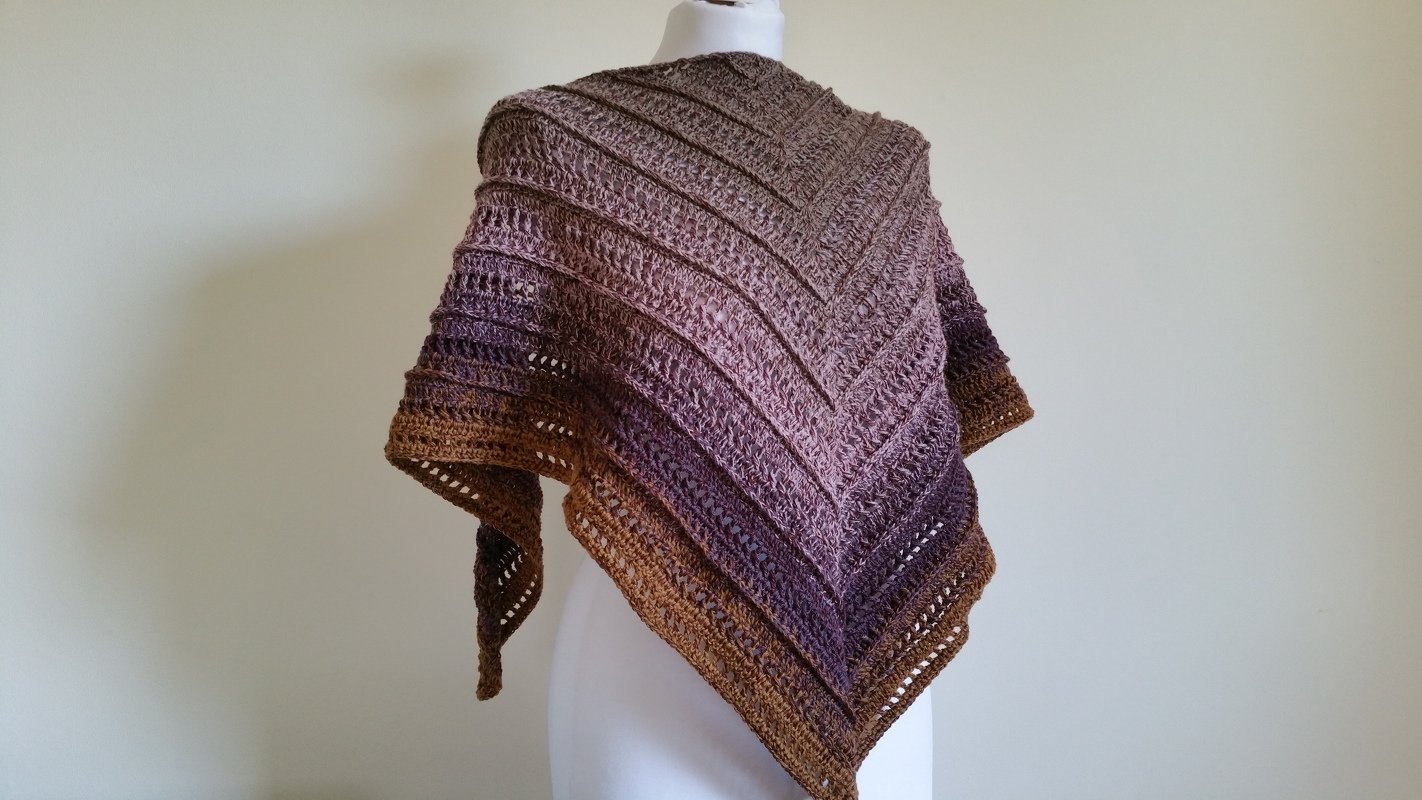 Drachenschild Häkeltuch - Bild 3