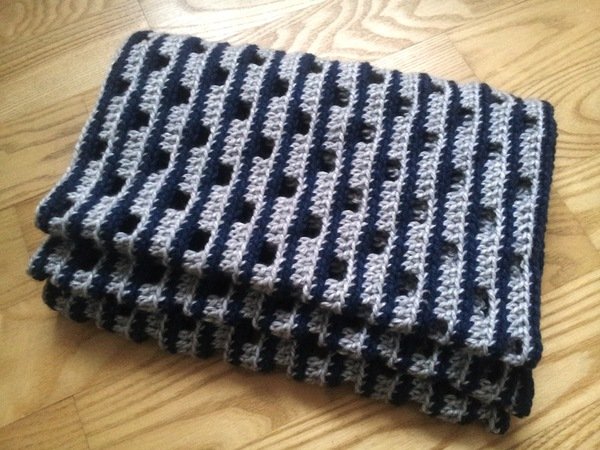 Infinity scarf Marius crochet pattern