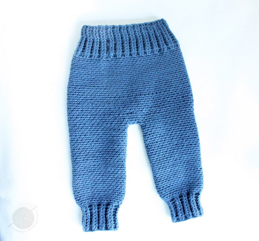 Pumphose für Kinder "Denim", (Gr. 50-116) - Bild 3