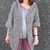 Kapuzen-Cape, Strickanleitung M, L, XL 