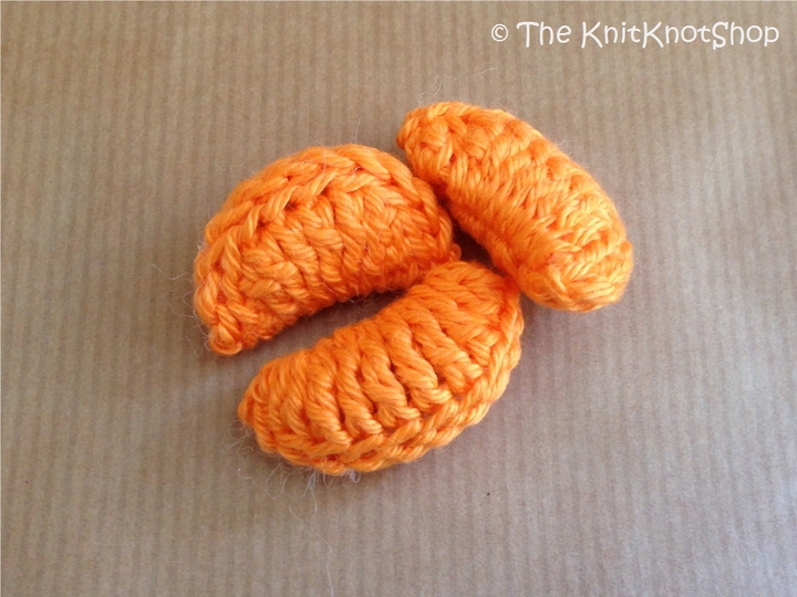 Häkelanleitung Obst Clementine - Mandarine