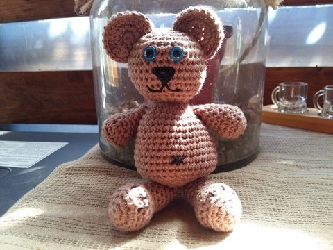 Teddy Bruno / Amigurumi/ gehäkelt