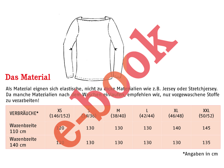 FrauMarlene - Basicshirt mit Schulterecken & 3 Ärmellängen XS-XXL
