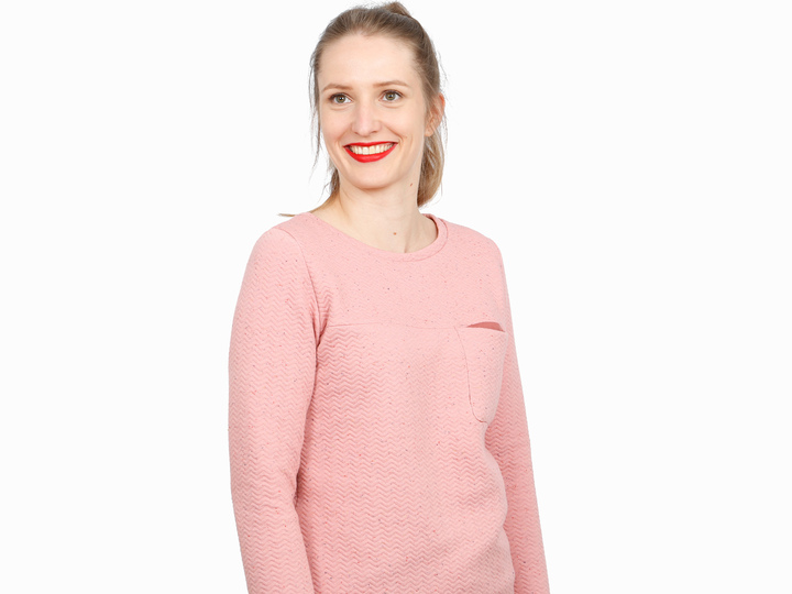 FrauBente - Sweatshirt mit Brusttasche XS-XXL