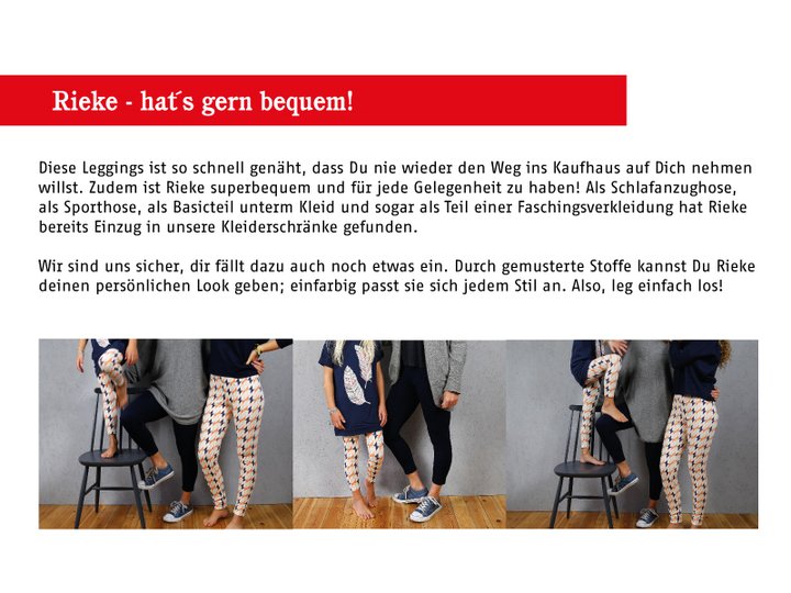 Rieke - Leggings für Kinder und Teens 86/92-146/152