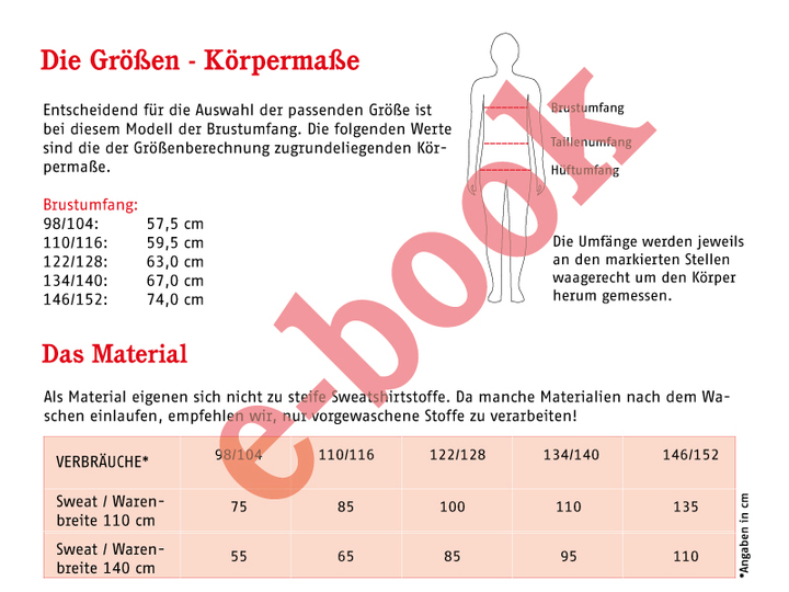 Mona - Raglansweater für Mädchen 98/104-146/152
