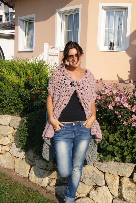 Schal-Weste Oversize-Look - Bild 2