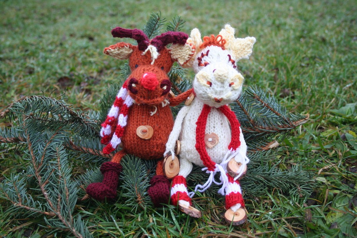Rentier, Strickanleitung, Amigurumi, Amigurumi Rentier, Rudolf