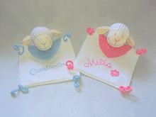 Häkelanleitung Schmusetuch Schäfchen