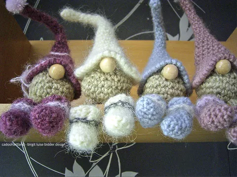 Wichtel häkeln, Glückswichtel Gunnie - das ORIGINAL, Glücksbringer