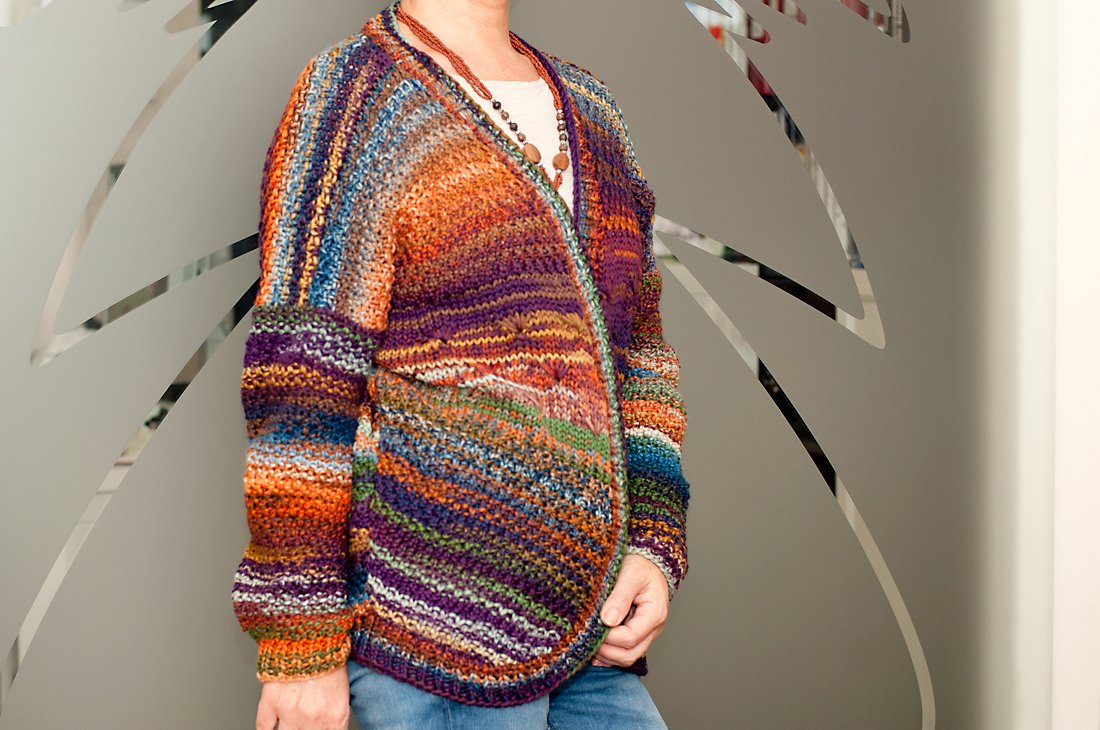 Nastja - Colorful cardigan - Image 5